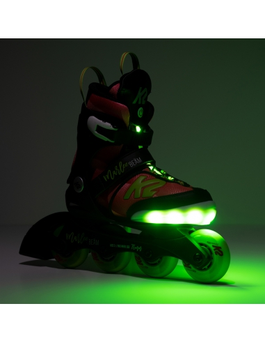 Rolki dziecięce K2 MARLEE BEAM LED Red/Green...