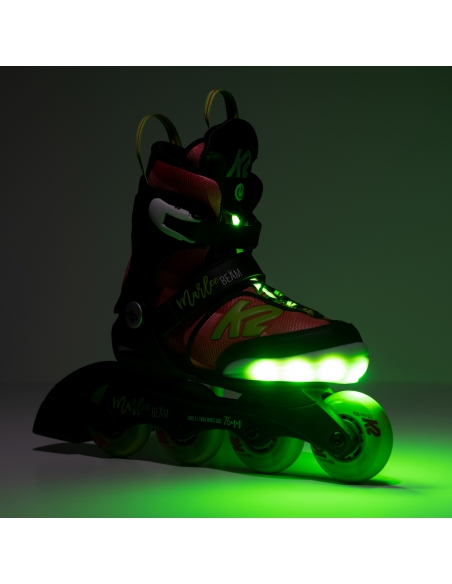 Rolki dziecięce K2 MARLEE BEAM LED Red/Green (świecące)