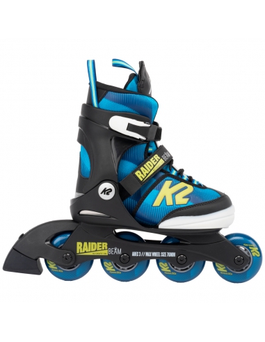 Rolki dziecięce K2 RAIDER BEAM LED Blue/Yellow...