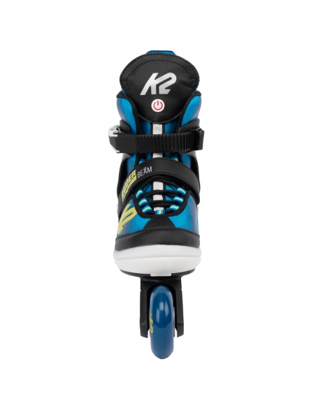 Rolki dziecięce K2 RAIDER BEAM LED Blue/Yellow (świecące)