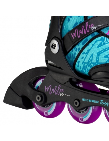 Rolki dziecięce K2 MARLEE PRO Girls Light-Blue/Purple