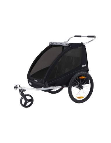 Przyczepka sportowo-rowerowa Thule Coaster XT Black (1 lub 2-osobowa)
