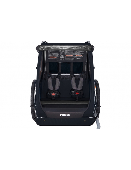 Przyczepka sportowo-rowerowa Thule Coaster XT Black (1 lub 2-osobowa)