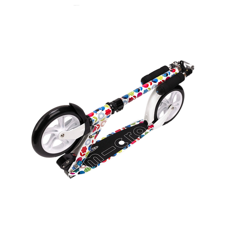 Hulajnoga Micro White M&D Floral Multicolor