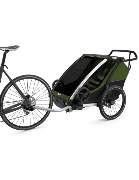 Przyczepka sportowo-rowerowa Thule Chariot Cab 2 Cypress Green (2-osobowa)