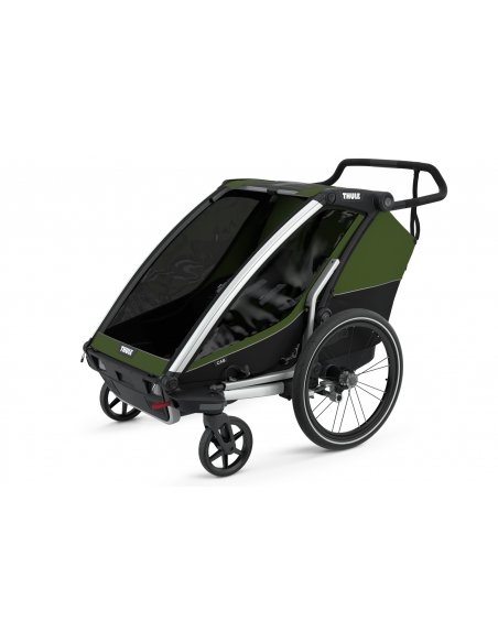 Przyczepka sportowo-rowerowa Thule Chariot Cab 2 Cypress Green (2-osobowa)