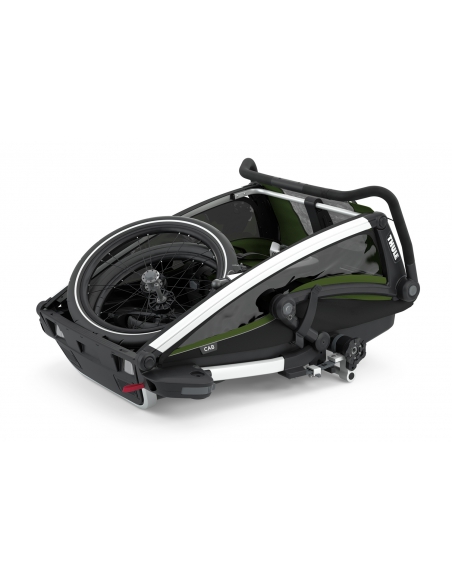 Przyczepka sportowo-rowerowa Thule Chariot Cab 2 Cypress Green (2-osobowa)