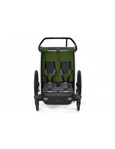 Przyczepka sportowo-rowerowa Thule Chariot Cab 2 Cypress Green (2-osobowa)
