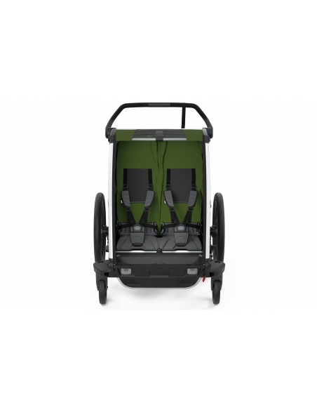 Przyczepka sportowo-rowerowa Thule Chariot Cab 2 Cypress Green (2-osobowa)