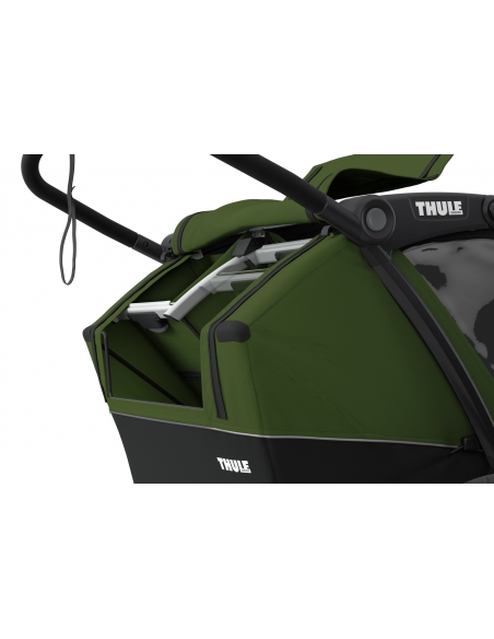 Przyczepka sportowo-rowerowa Thule Chariot Cab 2 Cypress Green (2-osobowa)