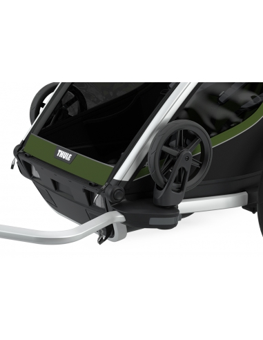 Przyczepka sportowo-rowerowa Thule Chariot Cab 2 Cypress Green (2-osobowa)