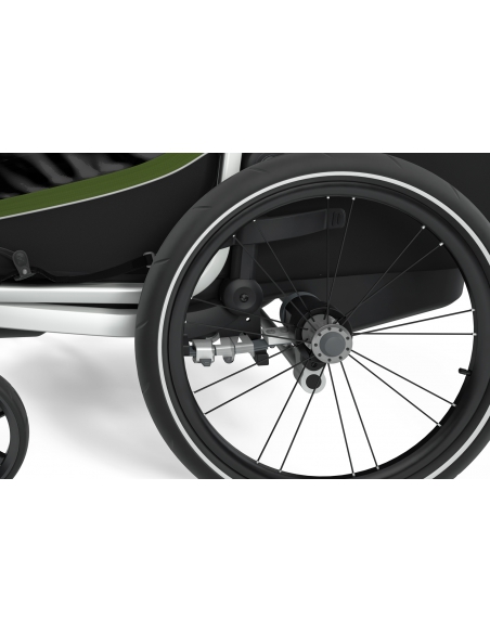 Przyczepka sportowo-rowerowa Thule Chariot Cab 2 Cypress Green (2-osobowa)