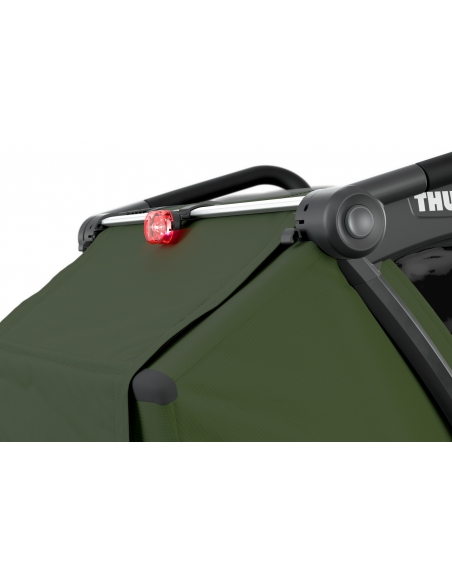 Przyczepka sportowo-rowerowa Thule Chariot Cab 2 Cypress Green (2-osobowa)