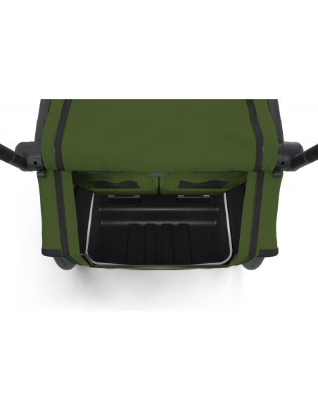Przyczepka sportowo-rowerowa Thule Chariot Cab 2 Cypress Green (2-osobowa)