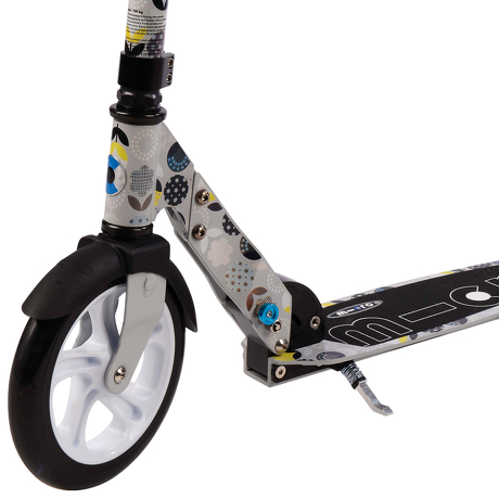 Hulajnoga Micro White M&D Floral Grey SA0054