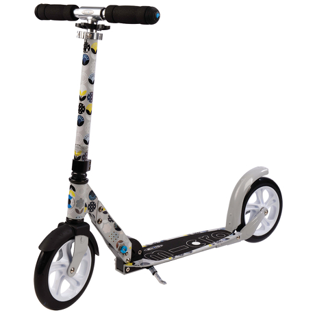 Hulajnoga Micro White M&D Floral Grey SA0054