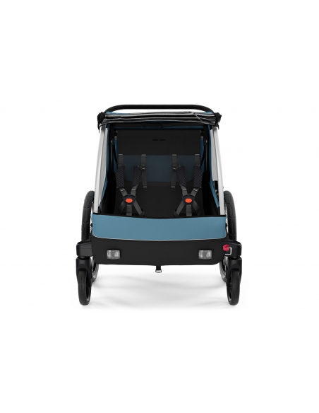 Przyczepka spacerowo-rowerowa Thule Courier Aegean Blue (2-osobowa)