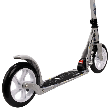 Hulajnoga Micro White M&D Floral Grey SA0054