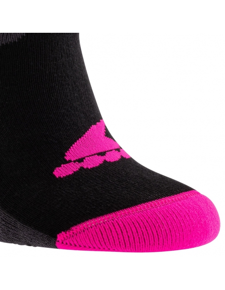 Skarpety rolkarskie Rollerblade Skate Kids Socks Black/Pink