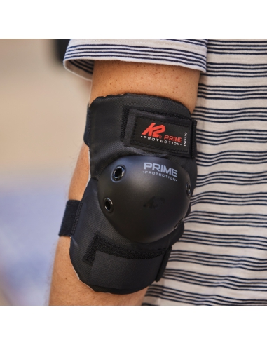 Ochraniacze męskie (na kolana, łokcie, nadgarstki) K2 Prime Men Black/Red