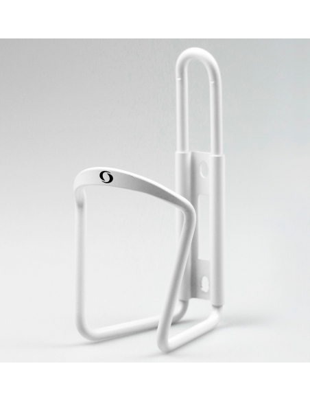 Koszyk-uchwyt rowerowy na bidon biały