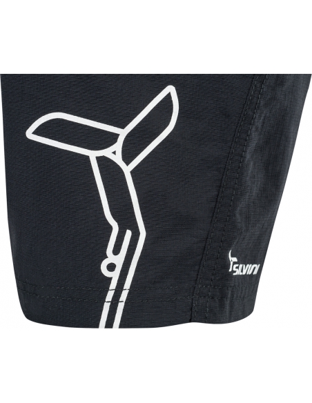 Spodenki-szorty rowerowe dziecięce Silvini KIDS MTB ARVO Black-White Spodenki-szorty rowerowe dziecięce Silvini KIDS MTB ARVO Black-White