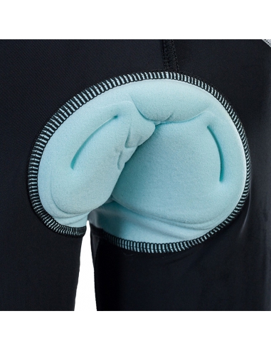 Spodenki rowerowe dziecięce Silvini JUNIOR TEAM Black-Cloud