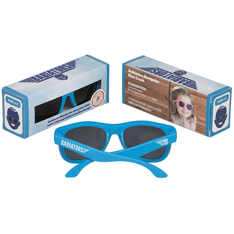Okulary przeciwsłoneczne dla dzieci Babiators Original Navigator Blue Crush