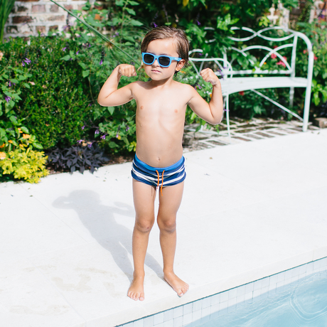 Okulary przeciwsłoneczne dla dzieci Babiators Original Navigator Blue Crush