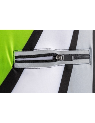 Koszulka rowerowa dziecięca Silvini Junior Team Black-Green