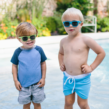 Okulary przeciwsłoneczne dla dzieci Babiators Original Navigator Blue Crush