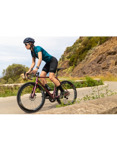 Koszulka rowerowa Northwave Origin WMN Jersey Black/Iridescent