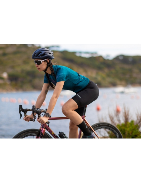 Koszulka rowerowa Northwave Origin WMN Jersey Black/Iridescent