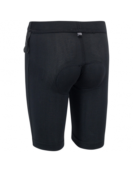 Spodenki rowerowe wewnętrzne dziecięce Silvini Kids Ippari Black