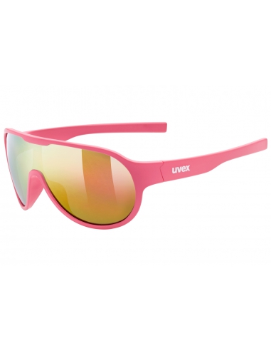 Okulary przeciwsłoneczne dla dzieci Uvex Sportstyle 512 Pink Mat