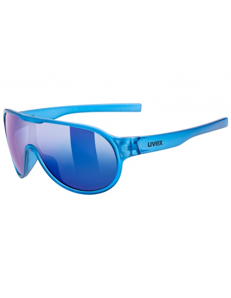 Okulary przeciwsłoneczne dla dzieci Uvex Sportstyle 512 Blue Transparent