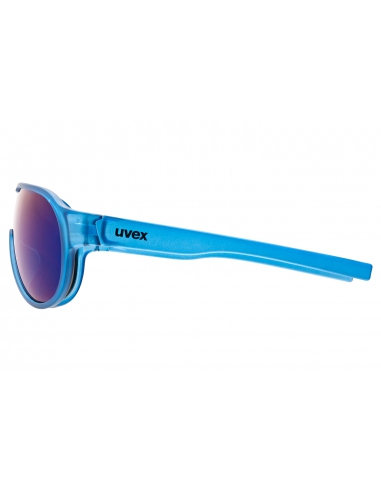 Okulary przeciwsłoneczne dla dzieci Uvex Sportstyle 512 Blue Transparent