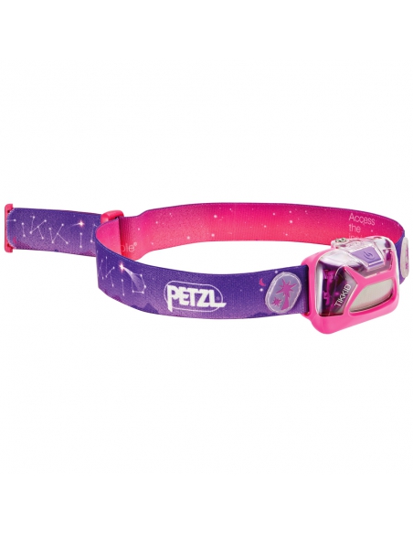 Latarka czołowa - czołówka dziecięca Petzl Tikkid Pink