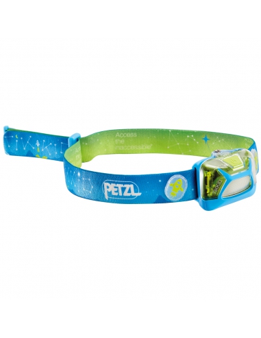 Latarka czołowa - czołówka dziecięca Petzl Tikkid Blue