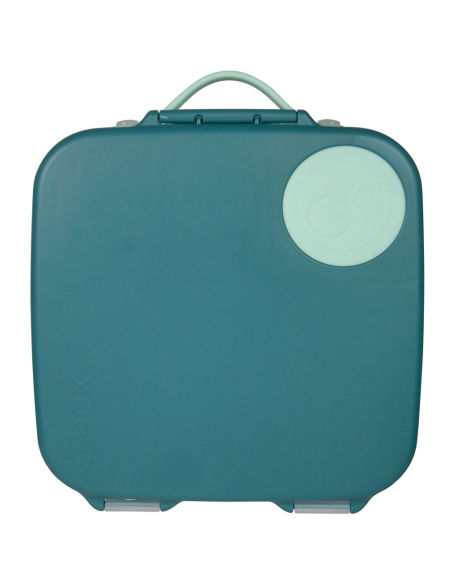 Duży lunchbox śniadaniówka z wkładem chłodzącym b.box Emerald Forest