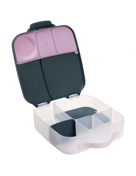 Duży lunchbox śniadaniówka z wkładem chłodzącym b.box Indigo Rose