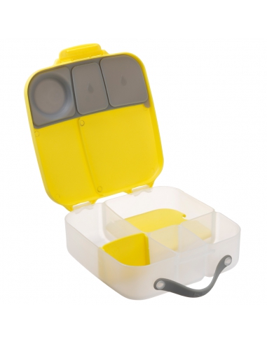 Duży lunchbox śniadaniówka z wkładem chłodzącym b.box Lemon Sherbet