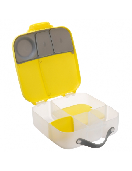 Duży lunchbox śniadaniówka z wkładem chłodzącym b.box Lemon Sherbet