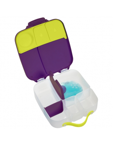 Duży lunchbox śniadaniówka z wkładem chłodzącym b.box Passion Splash