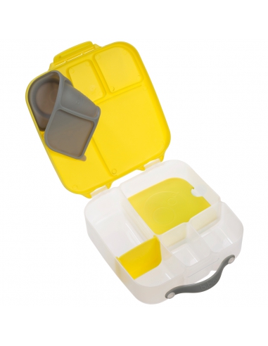Duży lunchbox śniadaniówka z wkładem chłodzącym b.box Lemon Sherbet
