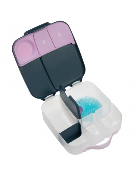 Duży lunchbox śniadaniówka z wkładem chłodzącym b.box Indigo Rose