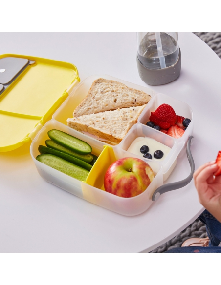 Duży lunchbox śniadaniówka z wkładem chłodzącym