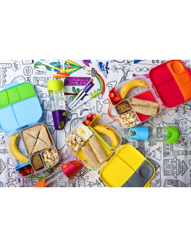 Duży lunchbox śniadaniówka z wkładem chłodzącym