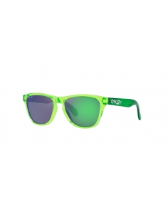 Okulary przeciwsłoneczne dla dzieci Oakley Frogskins XXS Acid Green/Prizm Jade