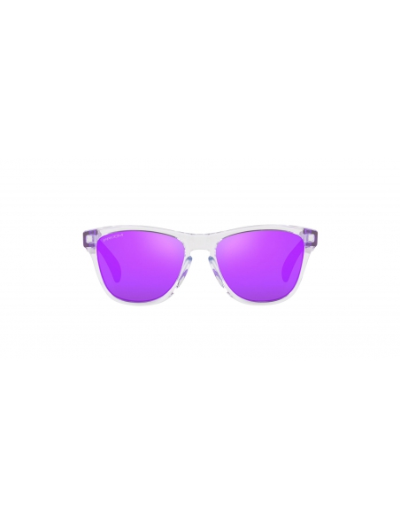 Okulary przeciwsłoneczne dla dzieci Oakley Frogskins XXS Polished Clear/Prizm Violet